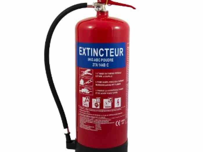 Extincteur à poudre ABC 9 kg