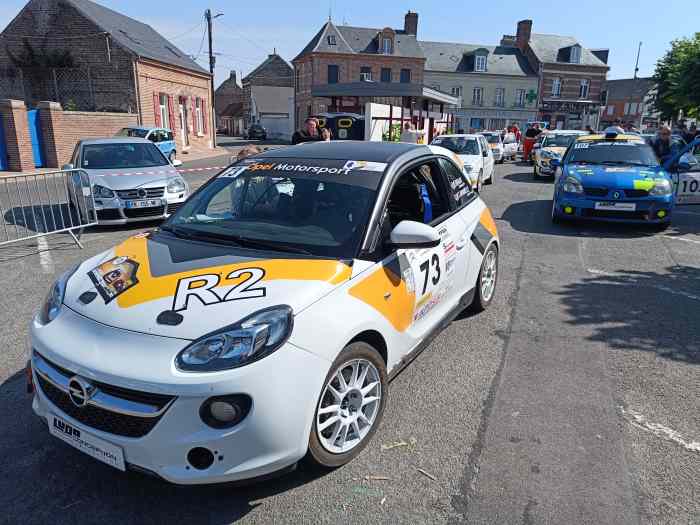 Opel adam cup FR2 - Accidentée