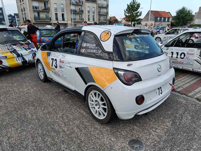 Opel adam cup FR2 - Accidentée 1