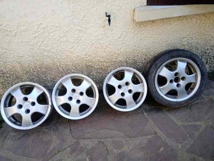 JANTES ALU PEUGEOT 15 POUCES - pièces et voitures de course à vendre, de  rallye et de circuit.