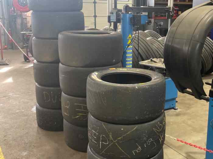 Pneus Slicks Circuit 18 Michelin Porsc...