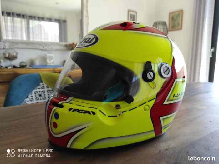 Très beau Casque de Karting