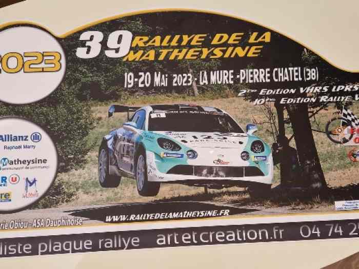Alpine A110 RGT Jeannot Ragnotti dédicace vis championne de France 4