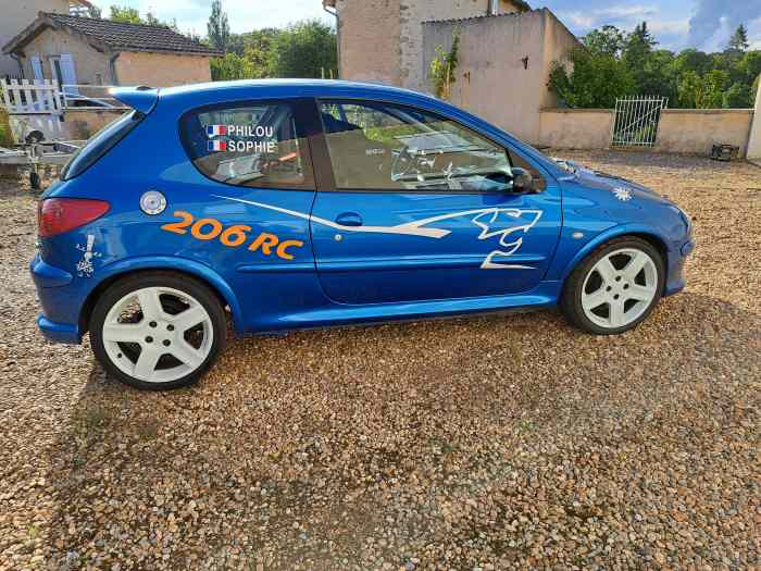PEUGEOT 206RC TRACKDAY ET MONTÉE HISTO...