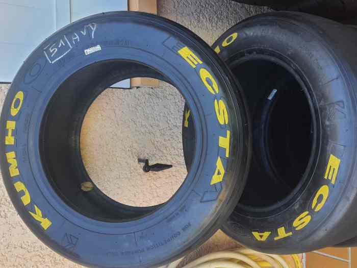 pneus slick KUMHO esta S700 180/550R13
