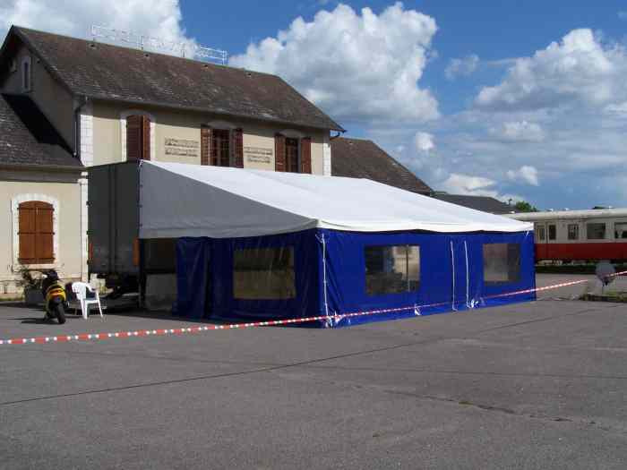Auvent pour camion
