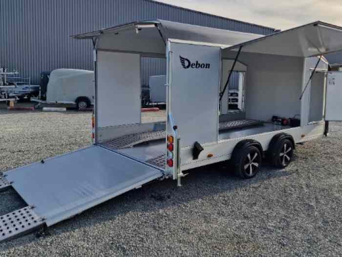 Remorque Debon Roadster 1000 5mx2m 3500kg toutes options 2