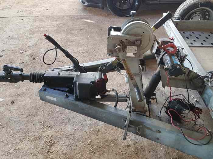 Remorque porte voiture 2000kg, double essieu AMCA NOVAL 2