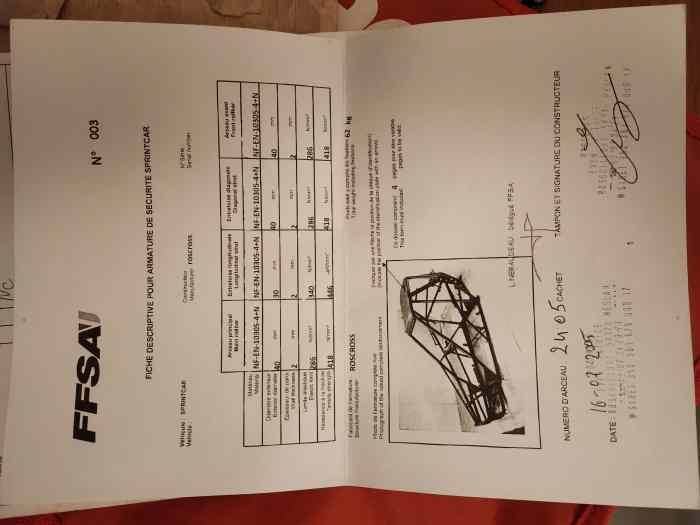Kart cross open 600 gsxr suzuki et 500CB chassis Roscross 2