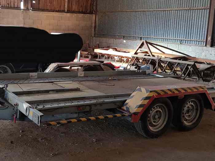 Remorque porte voiture 2000kg, double essieu AMCA NOVAL 3