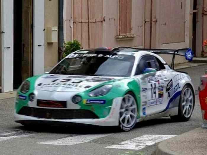 Alpine A110 RGT Jeannot Ragnotti dédicace vis championne de France 2