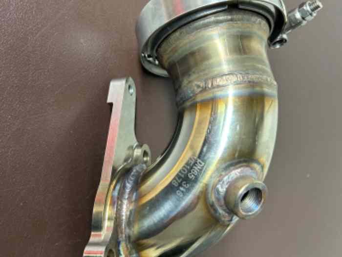 Lancia Delta Evo Downpipe 76mm Inox 0