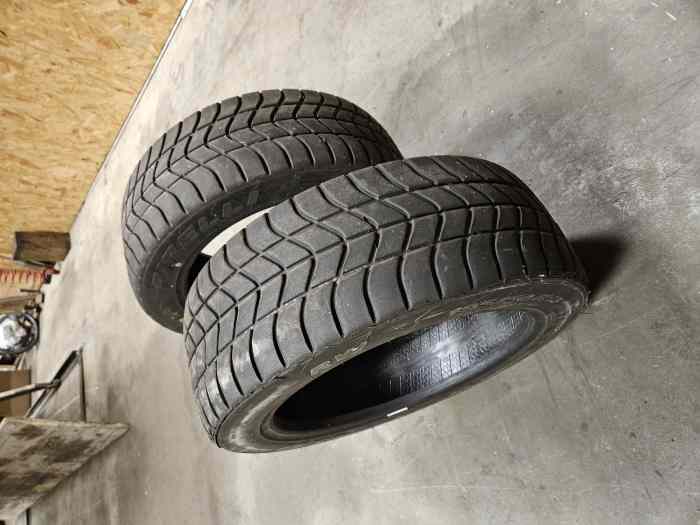 2 Pneus pluie Pirelli rw 16 pouces 1