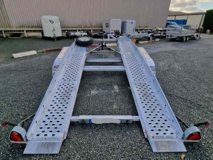 Remorque Porte Voiture occasion 2 Essieux 3000KG 4