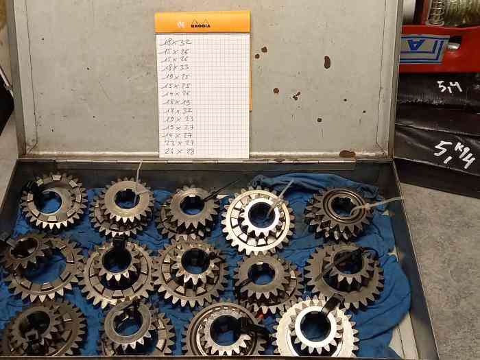 RAPPORTS BOITE F3 MK9 1