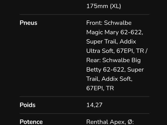 Recherche auto de rallye avec reprise vélo enduro 3