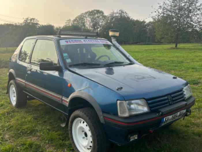Échange 205 rallye raid