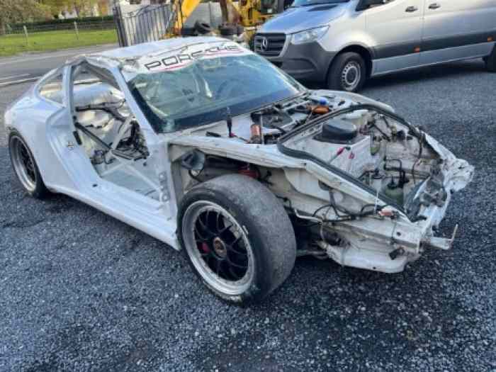 PORSCHE 997 GT3 RALLYE OU COURSE DE COTE ACCIDENTEE 0