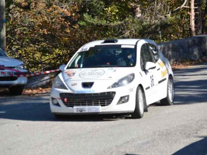 PEUGEOT 207 RC top A8 au rallye BALDOM...