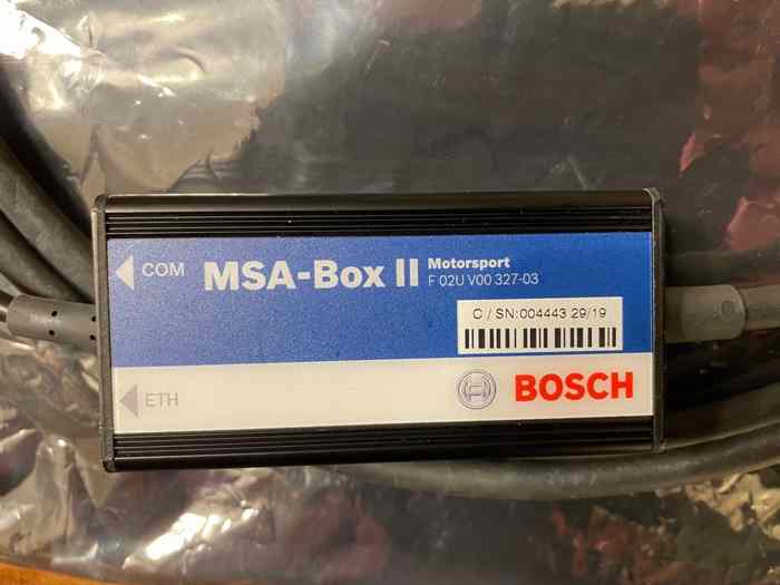 BOSCH Motosport MSA Box II 0