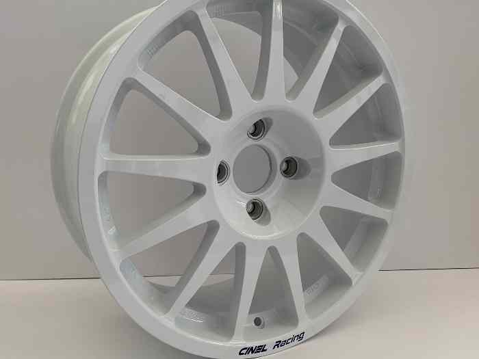 Jante Cinel Racing Rally Tarmac 7x17 Peugeot 208 Rally 4 1