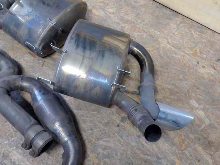 Echappement sport Porsche 996 3