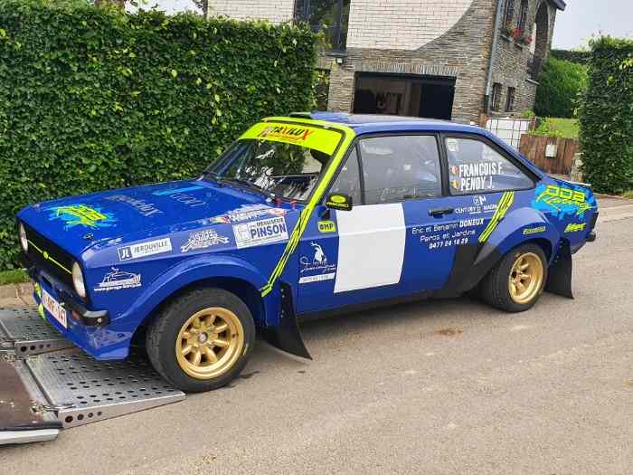 Ford Escort MK2 - (Passeport PTN Historique - pour Championnat Belgique) - Moteur Holbay 3