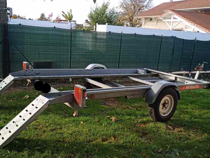 Remorque porte voiture ptac 1500kg 1