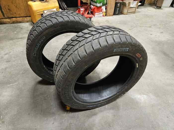 2 Pneus pluie Pirelli rw 16 pouces