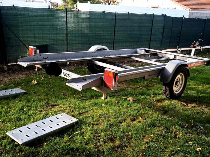 Remorque porte voiture ptac 1500kg 0