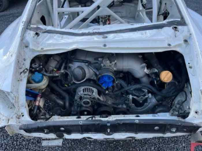 PORSCHE 997 GT3 RALLYE OU COURSE DE COTE ACCIDENTEE 5
