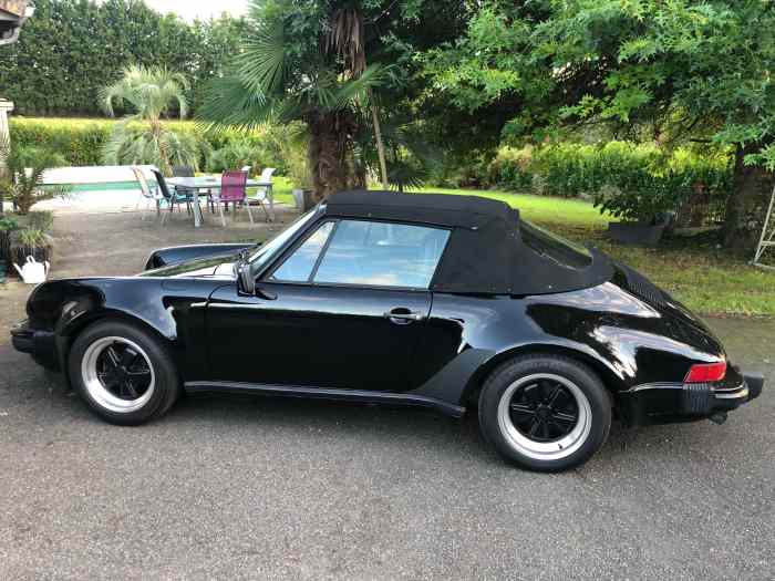 911 3.2 Cabriolet Turbolook Usine