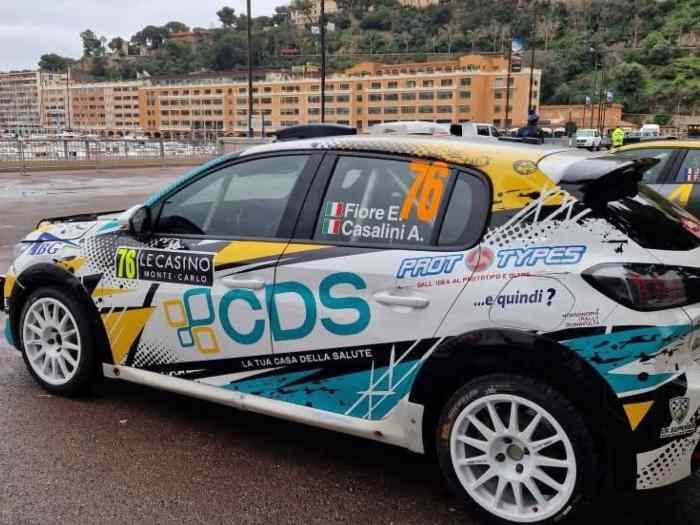Jante Peugeot 208 Rally 4 7x17 Cinel Racing Rally Tarmac 2