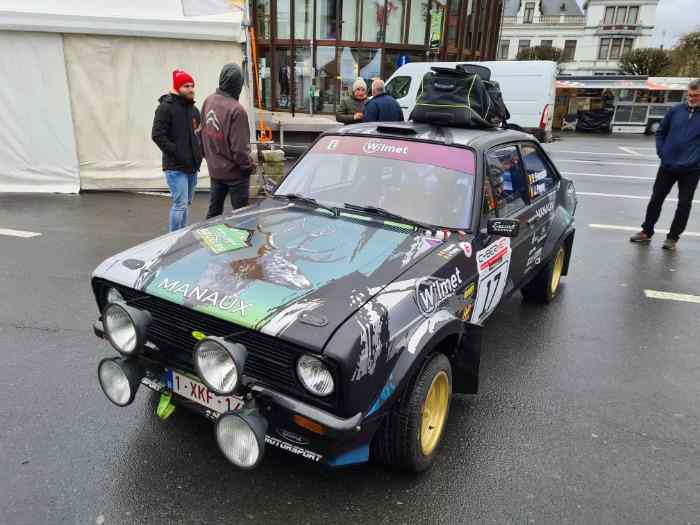 Ford Escort MK2 - (Passeport PTN Historique - pour Championnat Belgique) - Moteur Holbay 1