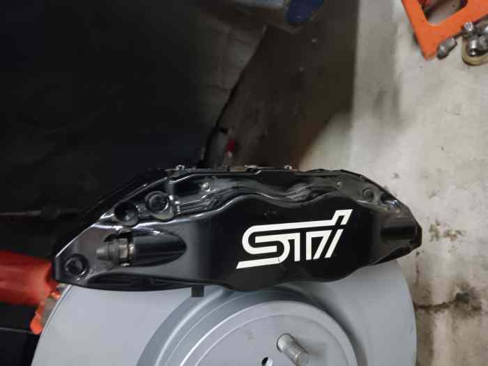 Kit gros Frein brembo subaru STI 10