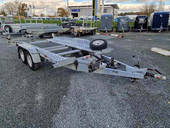 Remorque Porte Voiture occasion 2 Essieux 3000KG 0