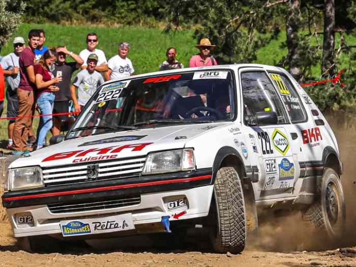205 GTI 1.9 VHC PTH championne de Fran...