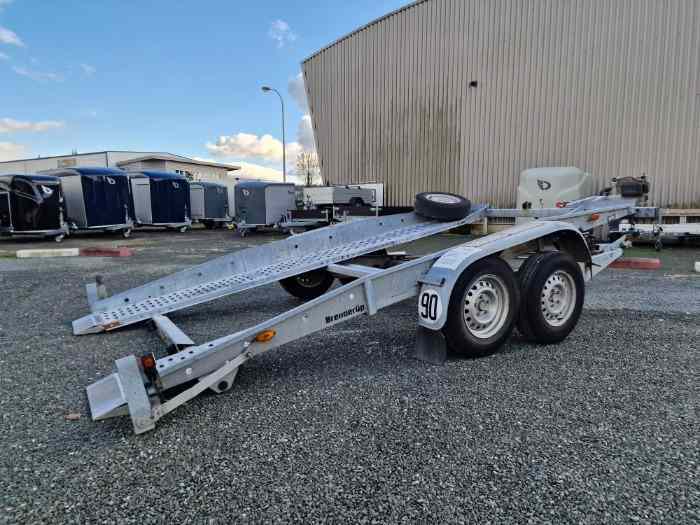 Remorque Porte Voiture occasion 2 Essieux 3000KG 2