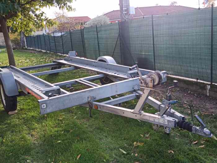 Remorque porte voiture ptac 1500kg 2