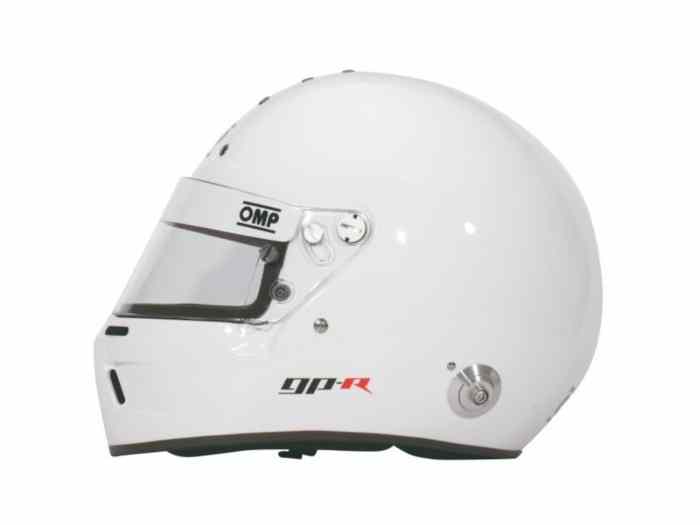 CASQUE FIA INTEGRAL OMP GP-R HANS BLANC 1