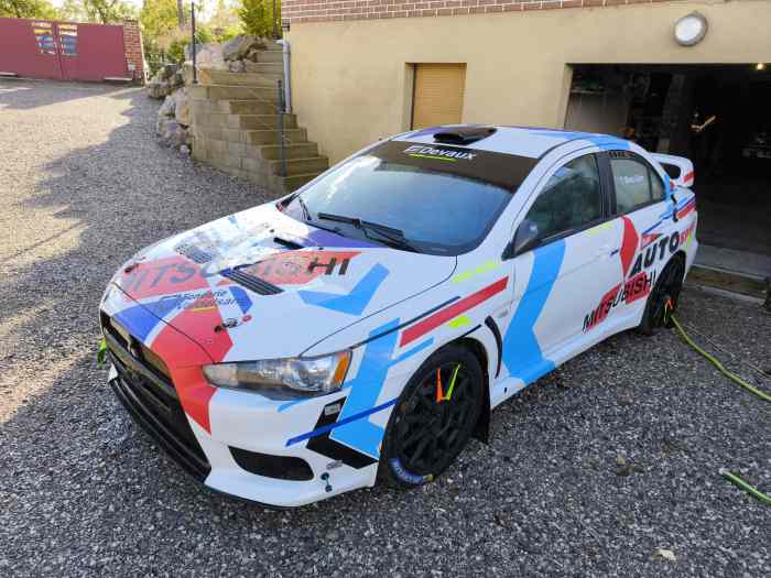 Mitsu evox reprise à voir avec boîte séquentielle