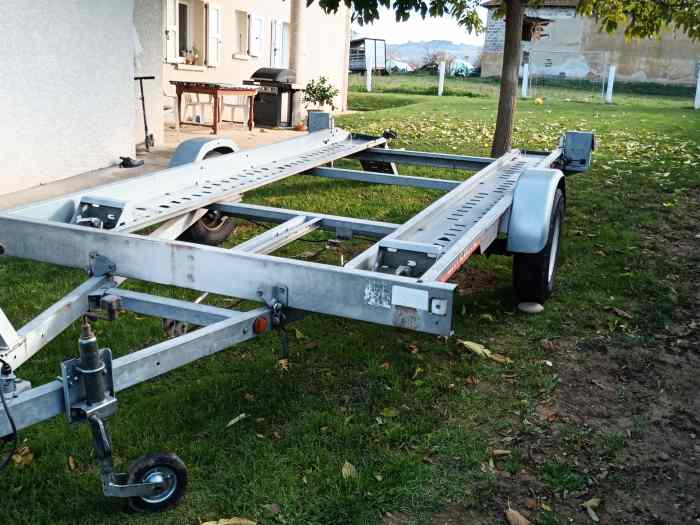 Remorque porte voiture ptac 1500kg 3