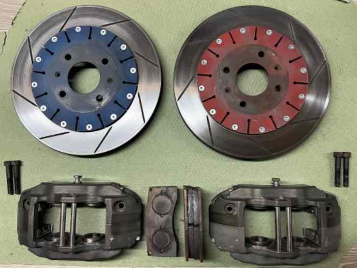 Kit frein ALCON 4 pistons + disques Ø315mm x 28mm Gr.A 0
