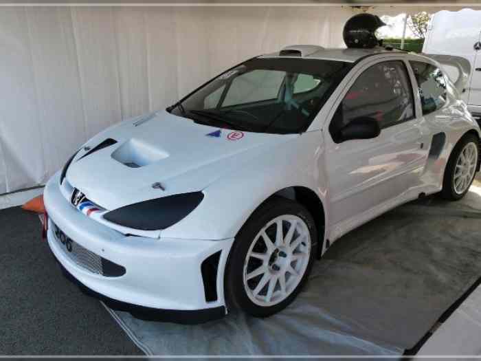Peugeot 206 WRX rallycros supercar 4x4 5