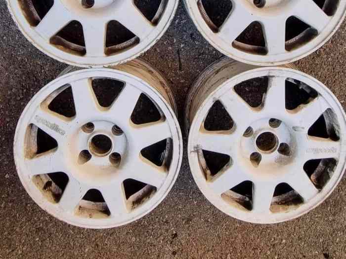 Jantes 106 kit car Speedline 15 pouces...