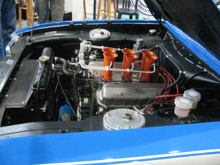 recherche cornets admission orange Ford Capri V6 1