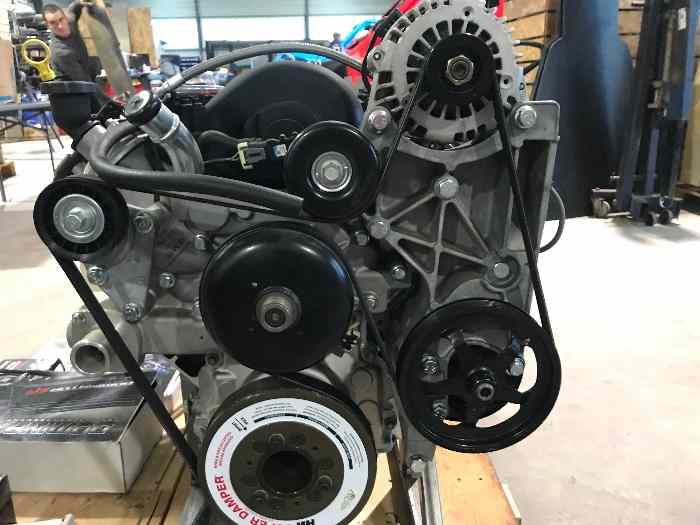 Moteur CHEVROLET LS3 V8 6.2L 480 équipé HOLLEY EFI 3