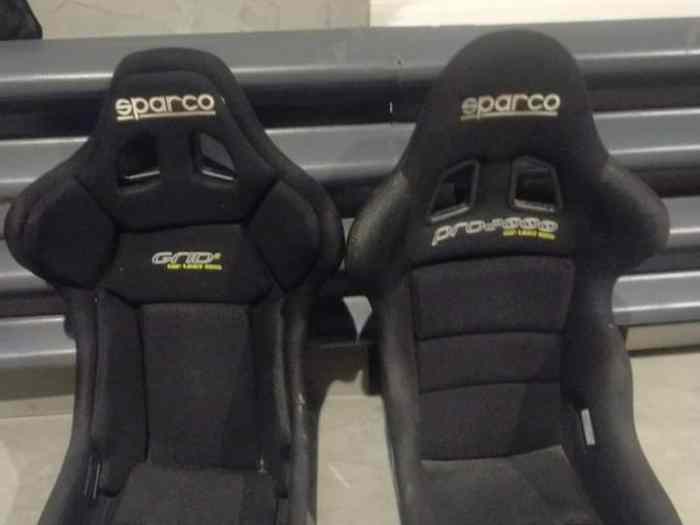 Baquets sparco