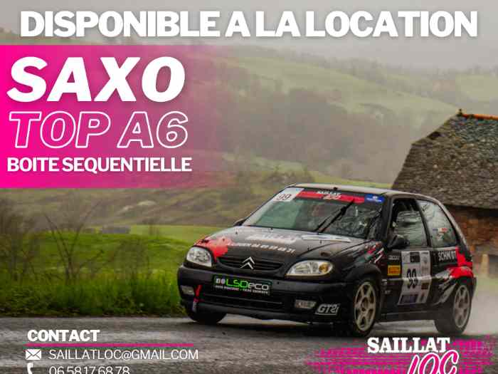 Saxo Top A6 disponible à la location