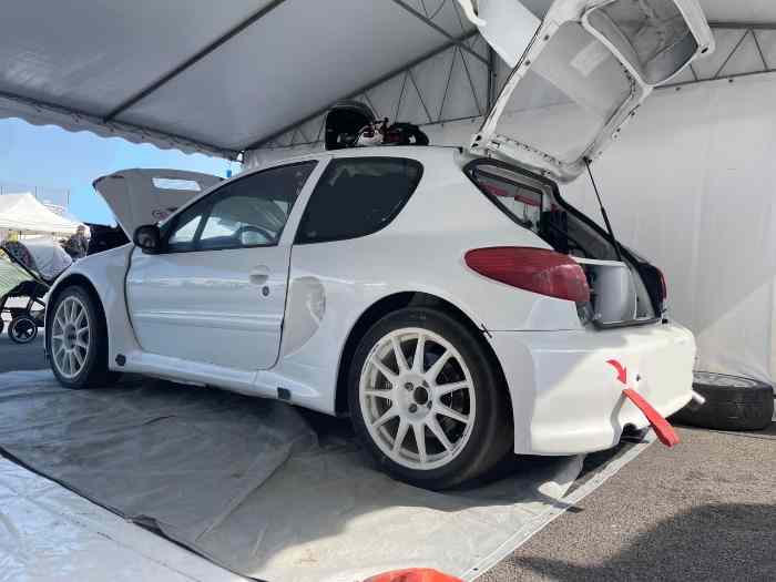 Peugeot 206 WRX rallycros supercar 4x4